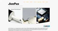 Desktop Screenshot of junpus.com