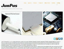 Tablet Screenshot of junpus.com